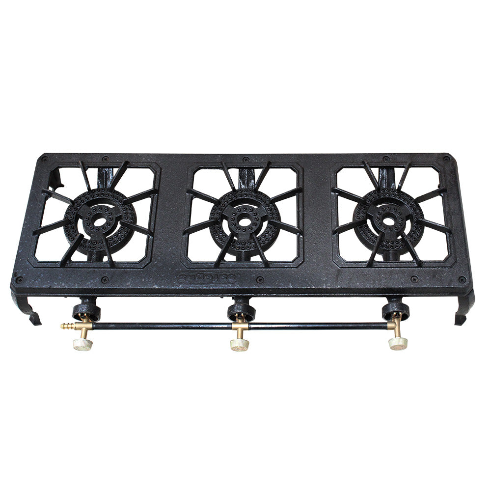 3 BURNER CAST IRON BOILING TABLE